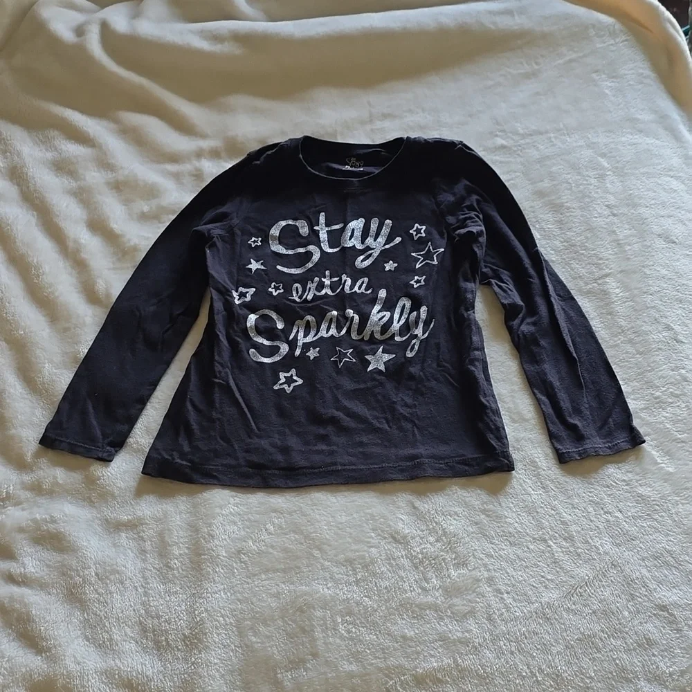 Children's Place Long Sleeve‎ Stay Sparkly Size 5/6